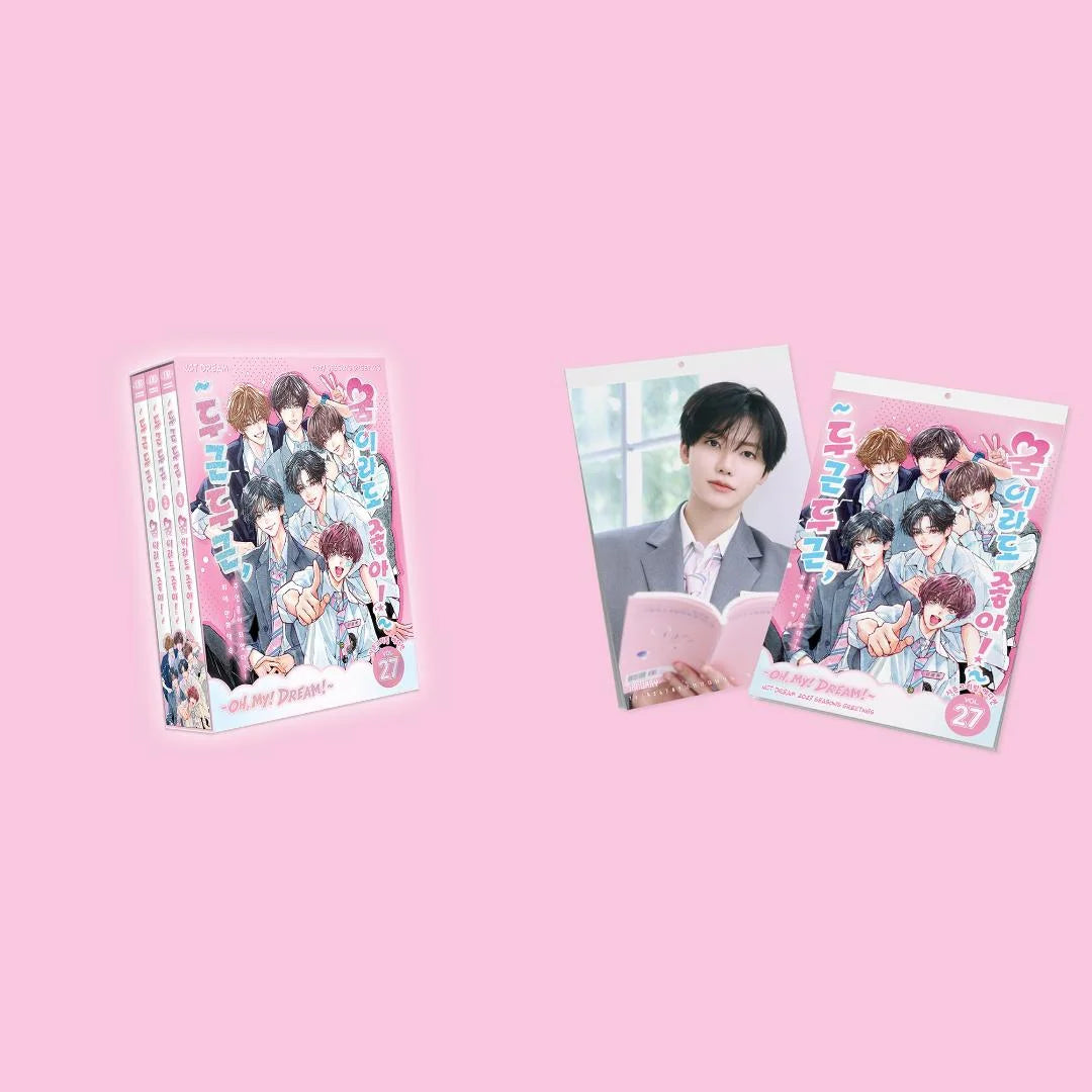 NCT DREAM Season’s Greetings with separate wall calendar reference