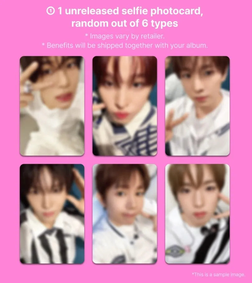 Makestar exclusive photocard benefit