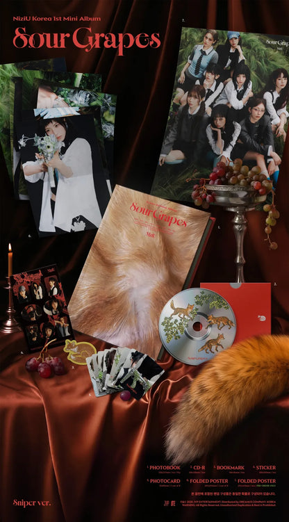 NiziU Sour Grapes Sniper version album contents
