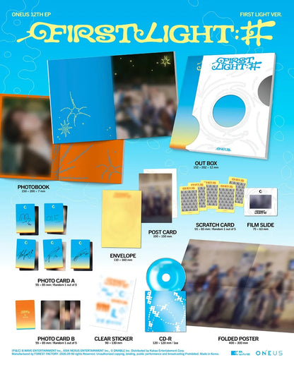 ONEUS FIRST LIGHT : 井 First Light Ver. contents