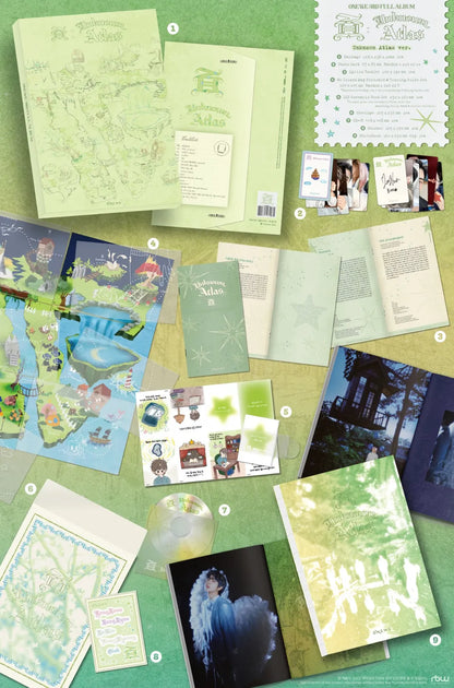 ONEWE Unknown Atlas version album contents
