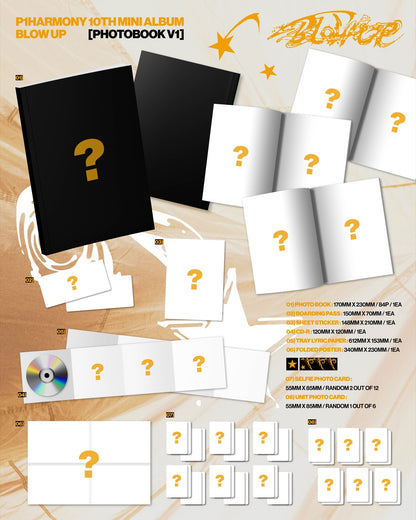 P1Harmony BLOW UP V1 contents