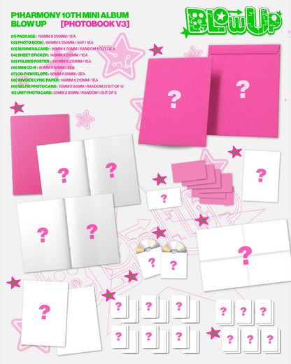 P1Harmony BLOW UP V3 contents