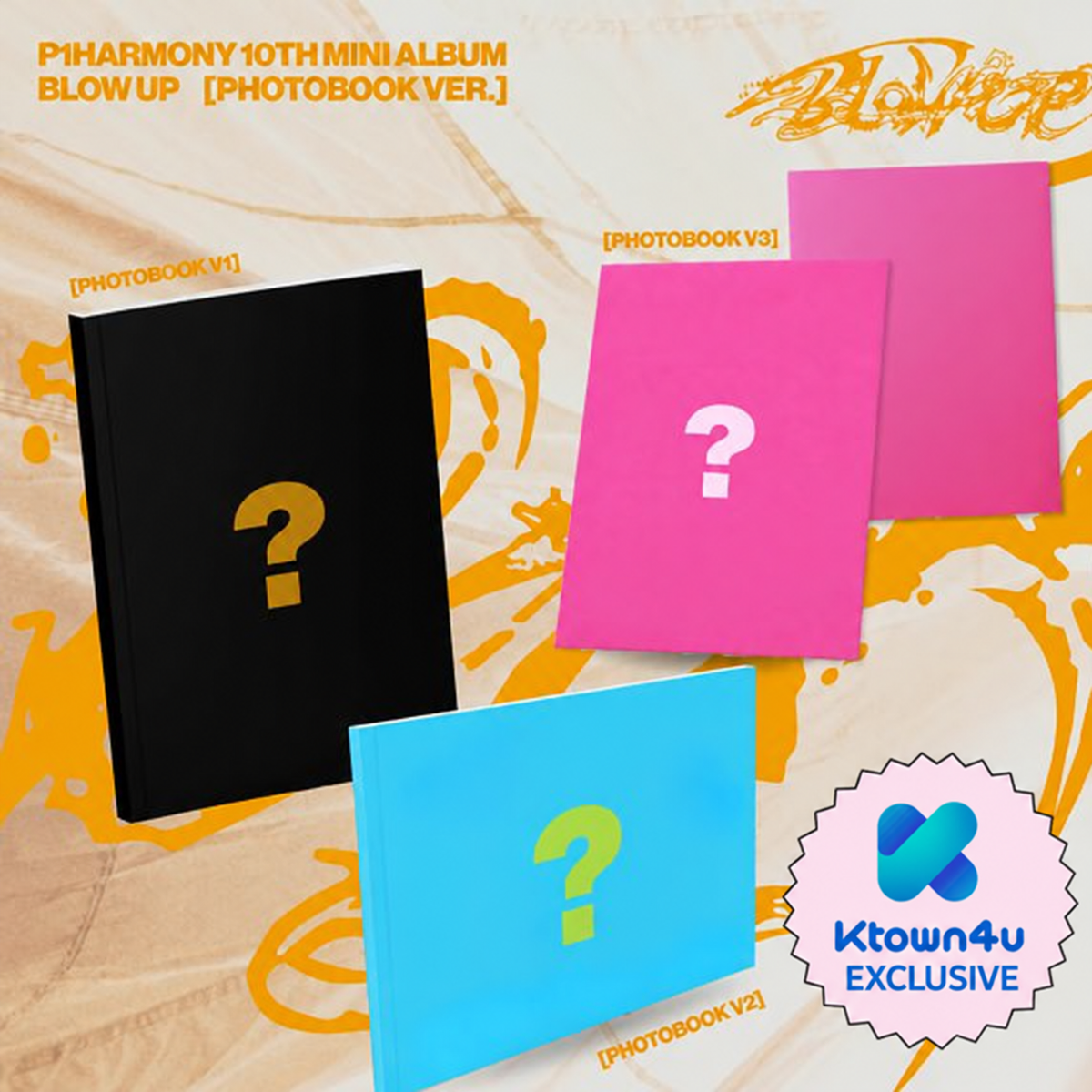 P1Harmony BLOW UP with KTOWN4U EXCLUSIVE badge