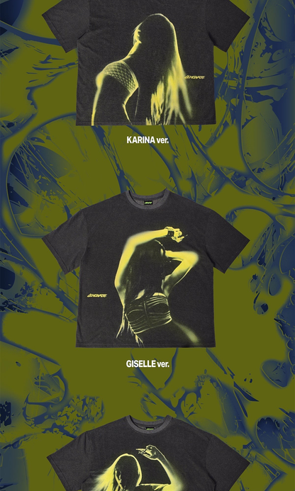 [PRE-ORDER] AESPA - MAKE IT LEMONADE OFFICAL MD [T-SHIRT SET LEMONADE ver.]