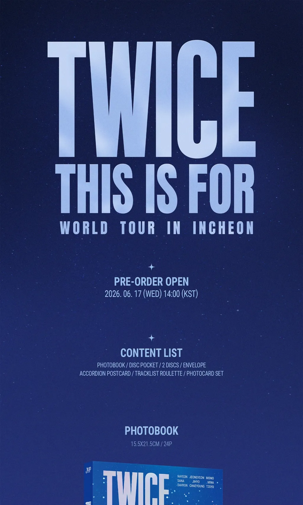 [PRE-ORDER] TWICE [THIS IS FOR] WORLD TOUR IN INCHEON Blu-ray