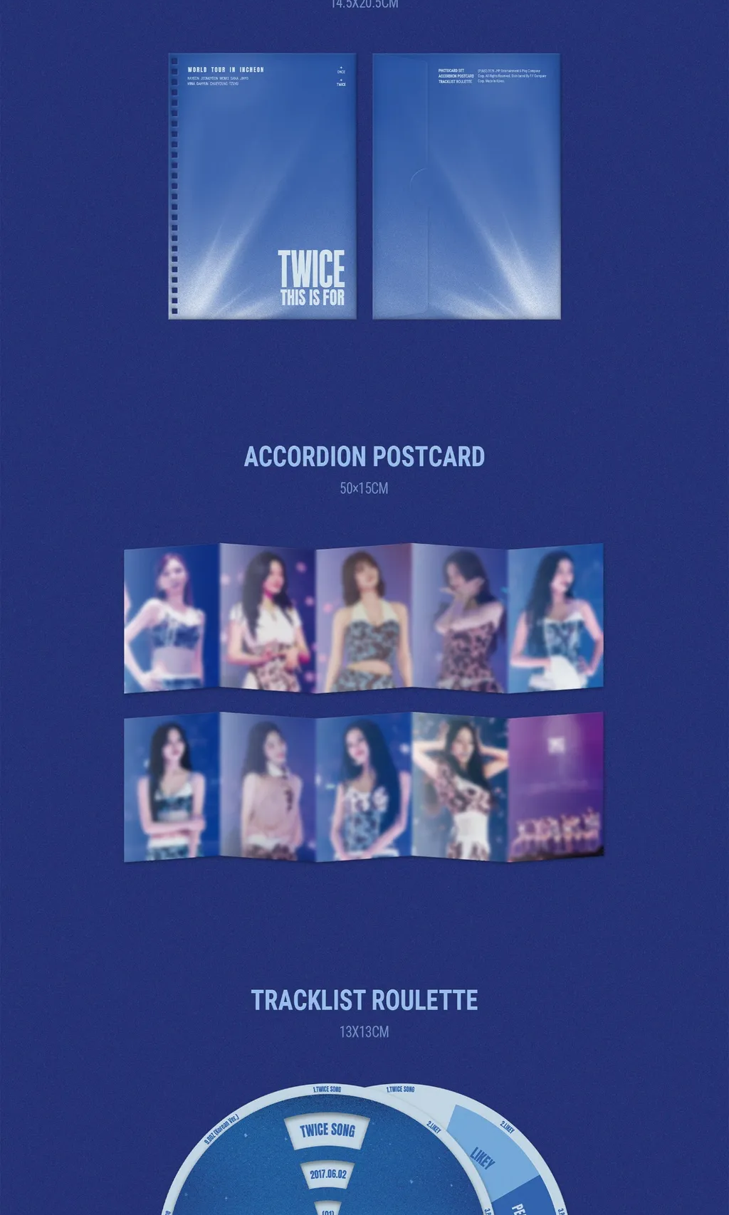 [PRE-ORDER] TWICE [THIS IS FOR] WORLD TOUR IN INCHEON Blu-ray