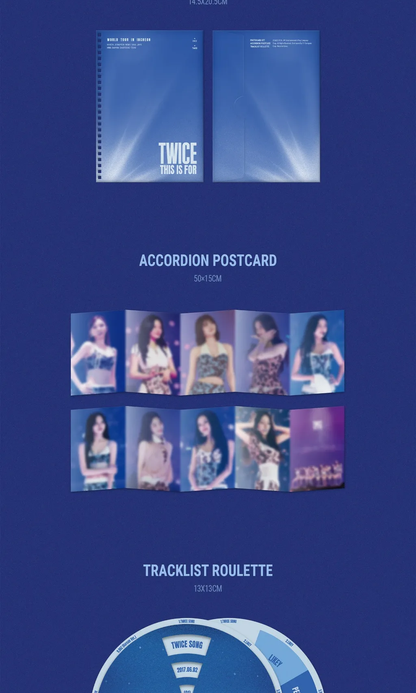[PRE-ORDER] TWICE [THIS IS FOR] WORLD TOUR IN INCHEON Blu-ray