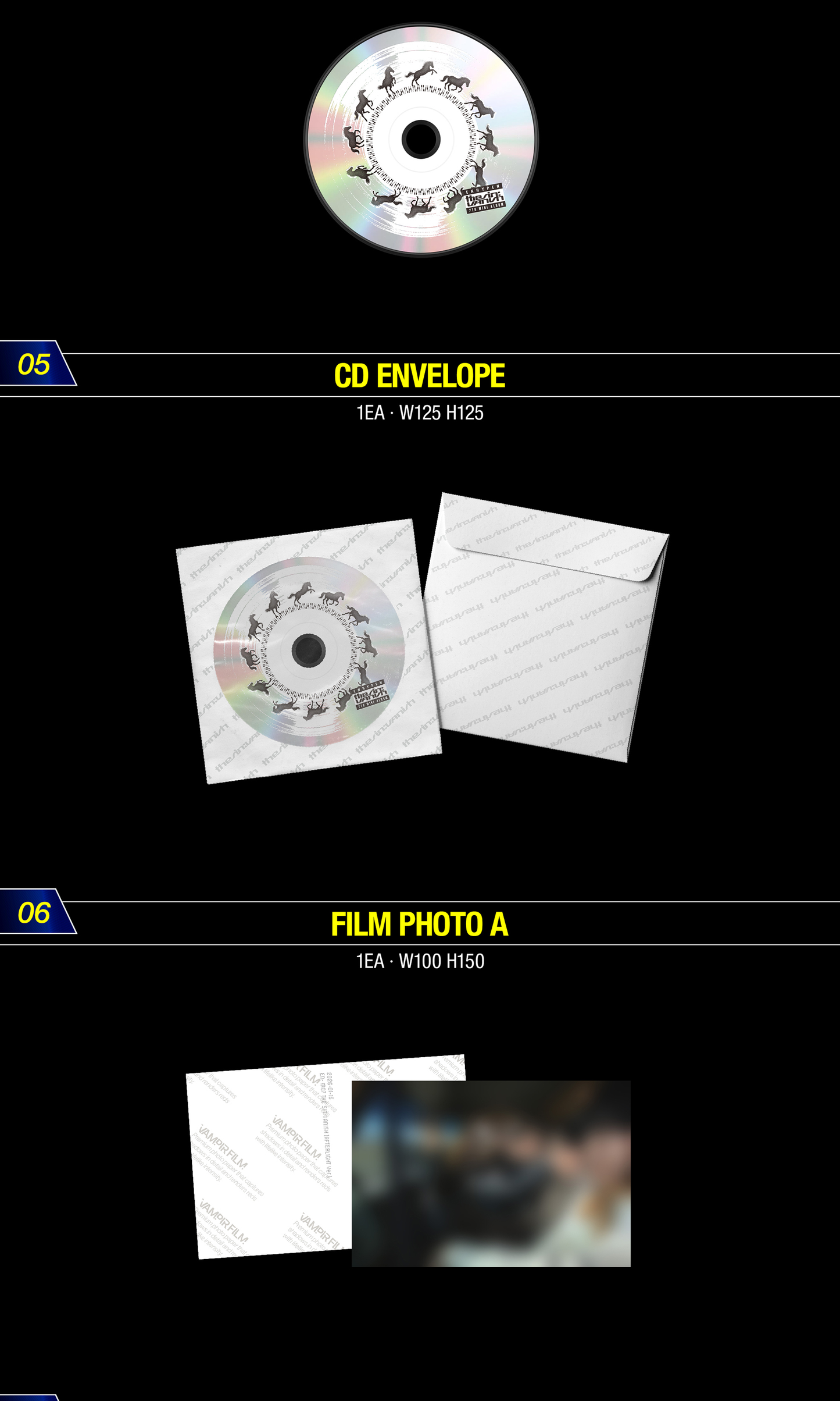 [PRE-ORDER] ENHYPEN [THE SIN : VANISH/Standard Ver.]