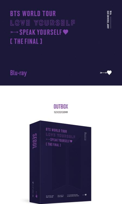 BTS WORLD TOUR [LOVE YOURSELF:SPEAK YOURSELF THE FINAL/BLU-RAY]