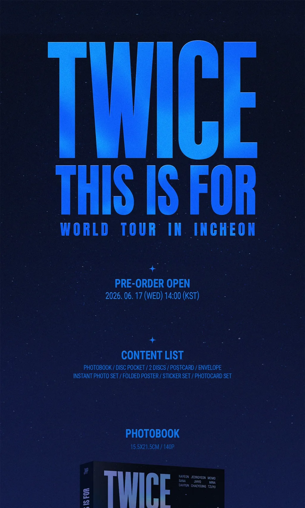 [PRE-ORDER] TWICE [THIS IS FOR] WORLD TOUR IN INCHEON DVD
