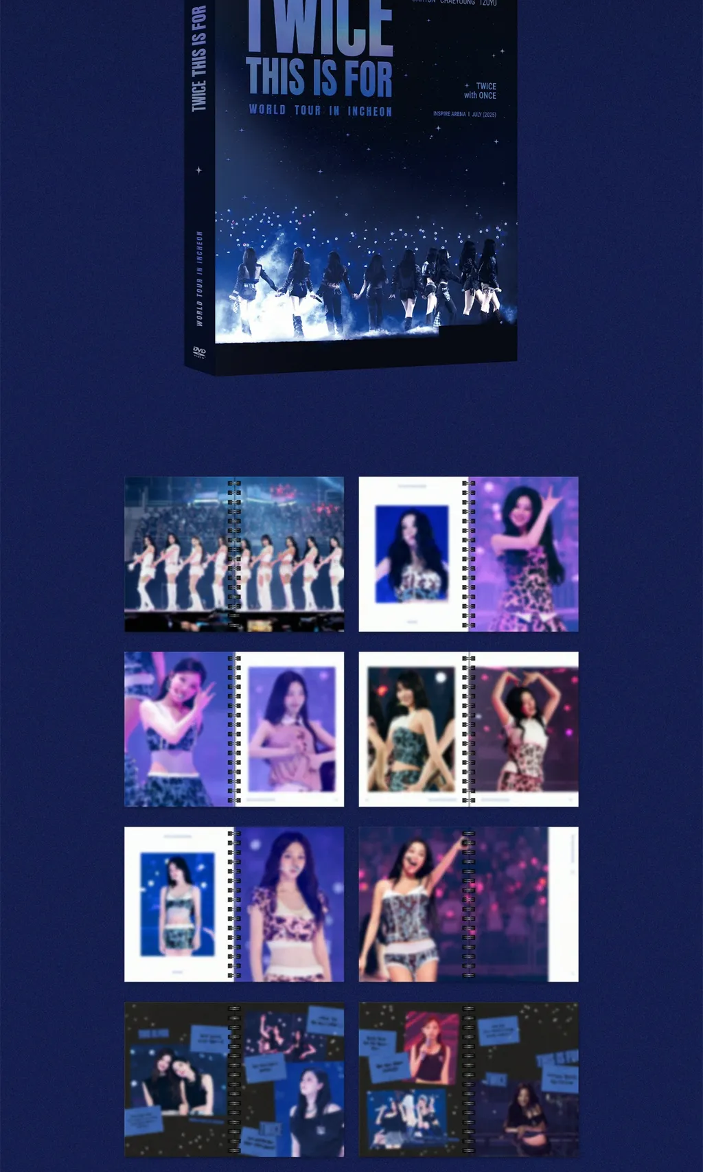 [PRE-ORDER] TWICE [THIS IS FOR] WORLD TOUR IN INCHEON DVD