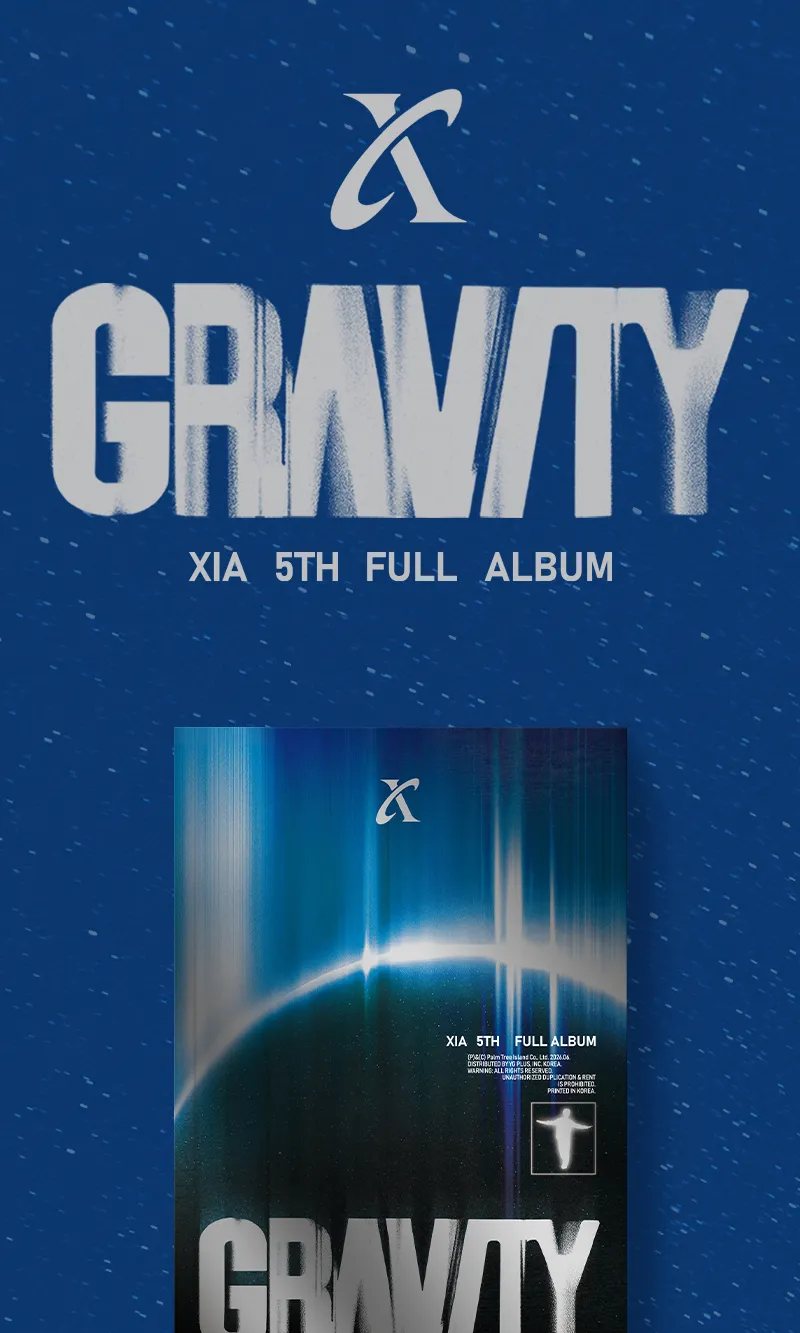 [PRE-ORDER] XIA 5th FULL ALBUM [GRAVITY/Cosmic Ver.]