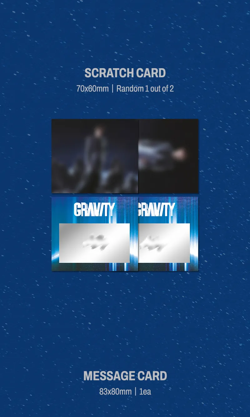 [PRE-ORDER] XIA 5th FULL ALBUM [GRAVITY/Cosmic Ver.]