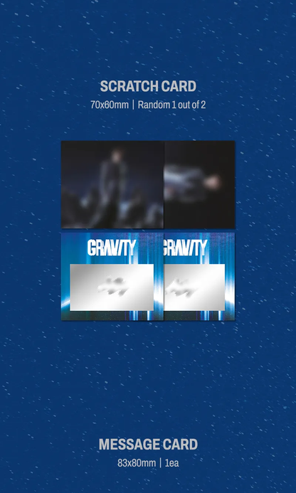 [PRE-ORDER] XIA 5th FULL ALBUM [GRAVITY/Cosmic Ver.]