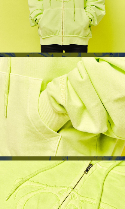 [PRE-ORDER] AESPA - MAKE IT LEMONADE OFFICAL MD [CROP ZIP-UP HOODIE SET]