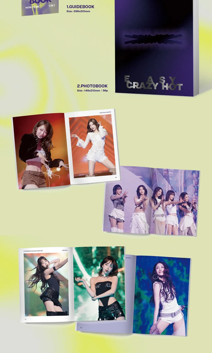 [PRE-ORDER] LE SSERAFIM TOUR [EASY CRAZY HOT ENCORE IN SEOUL DC]