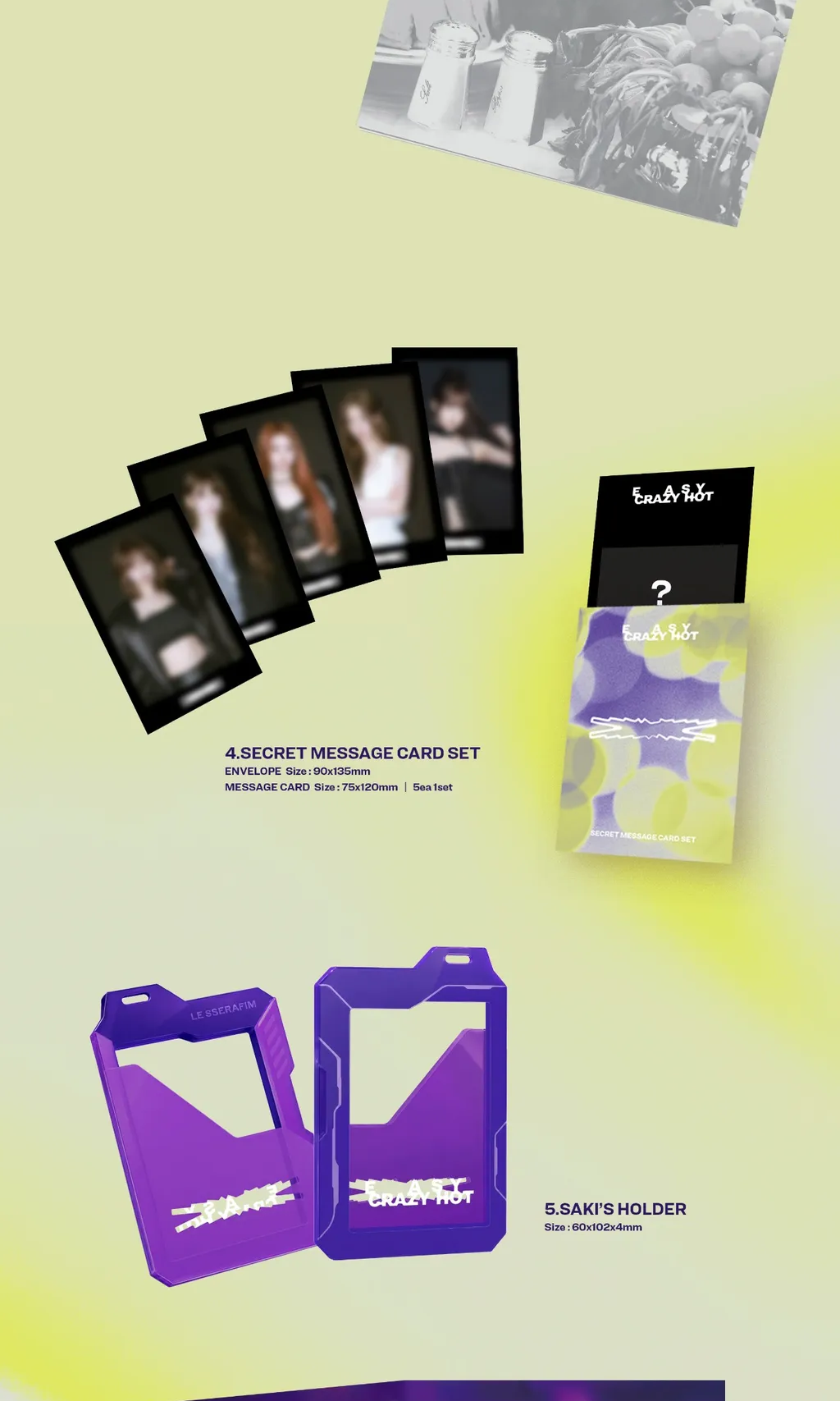 [PRE-ORDER] LE SSERAFIM TOUR [EASY CRAZY HOT ENCORE IN SEOUL DC]