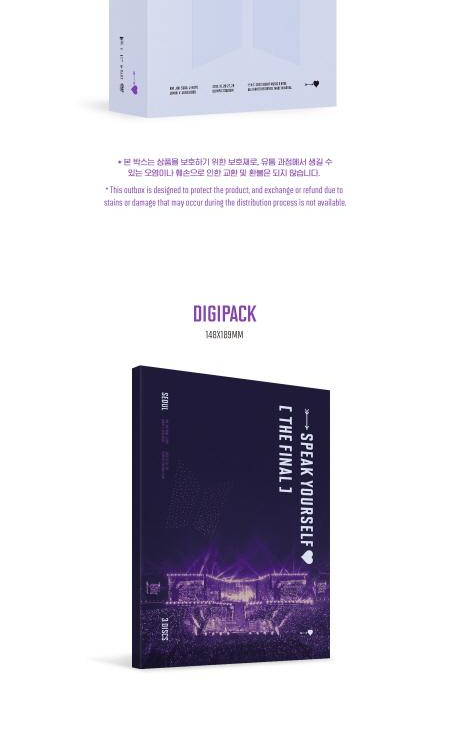 BTS WORLD TOUR [LOVE YOURSELF:SPEAK YOURSELF THE FINAL/DVD]