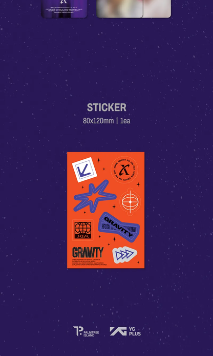 [PRE-ORDER] XIA 5th FULL ALBUM [GRAVITY/Solar (Limited Edition)Ver.]