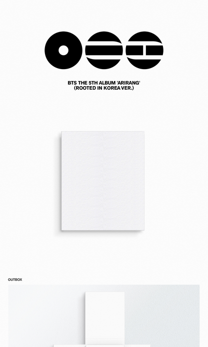 [PRE-ORDER] BTS Album [ARIRANG / Standard ver.]