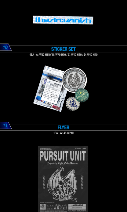 [PRE-ORDER] ENHYPEN [THE SIN : VANISH/Standard Ver.]