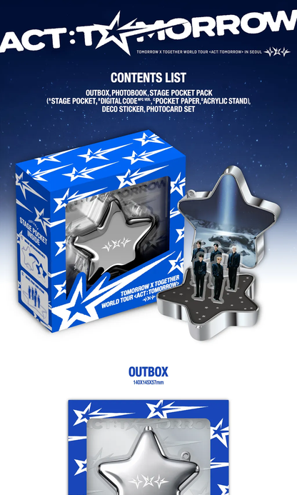 [PRE-ORDER] TOMORROW X TOGETHER WORLD TOUR [ACT : TOMORROW] IN SEOUL