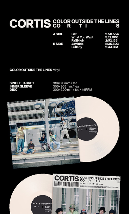 CORTIS THE 1ST EP ALBUM [COLOR OUTSIDE THE LINES/VINYL VER.]