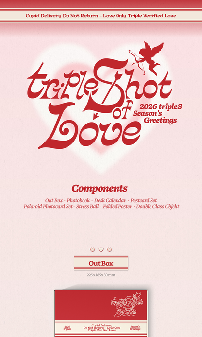 [PRE-ORDER] tripleS 2026 Season’s Greetings [tripleShot of Love]