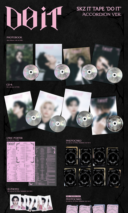 [PRE-ORDER] STRAY KIDS ALBUM [DO IT/ACCORDION VER.]