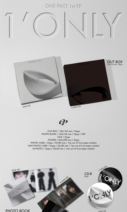 ONE PACT 1ST EP [1’ONLY]
