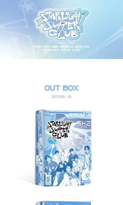 [PRE-ORDER] STRAY KIDS - 2026 SEASON'S GREETINGS [STARLIGHT SUPPER CLUB]