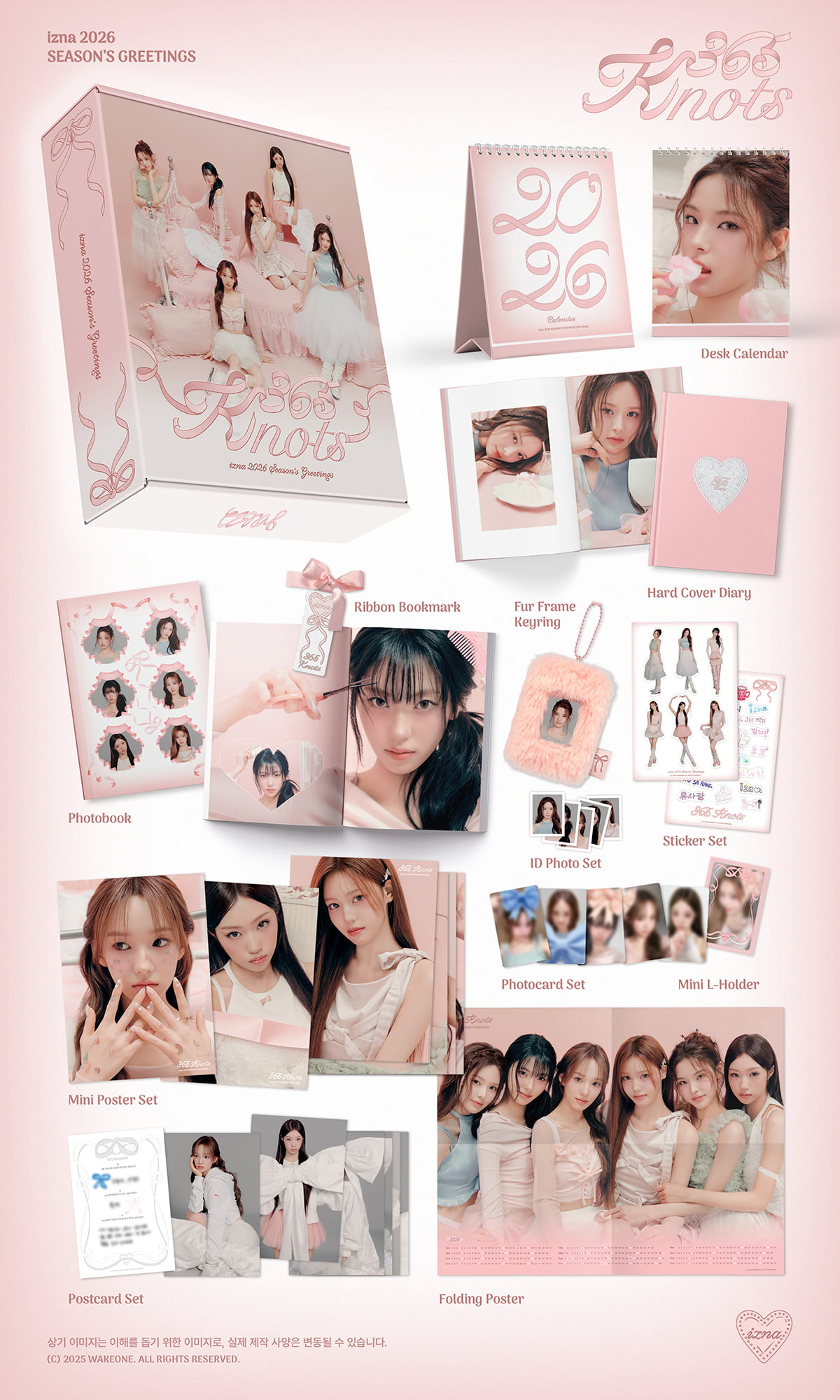 [PRE-ORDER] izna 2026 SEASON’S GREETINGS [365 Knots]