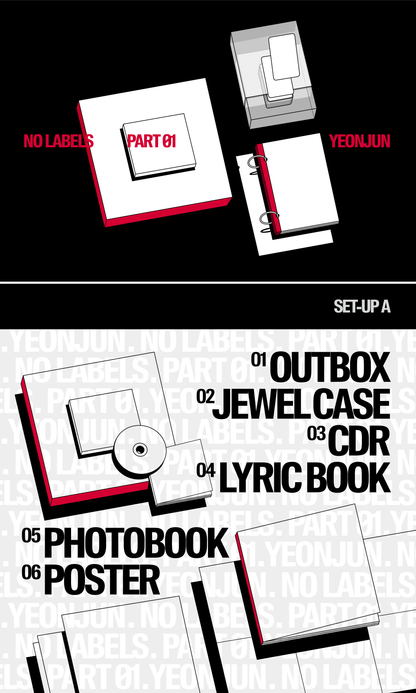 [PRE-ORDER] [MAKESTAR EXCLUSIVE] YEONJUN ALBUM [NO LABELS: PART 01/STANDARD VER.]