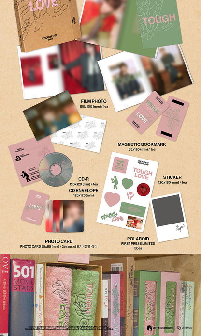 [PRE-ORDER] ONEW 5TH MINI ALBUM [TOUGH LOVE/BOOK VER.]