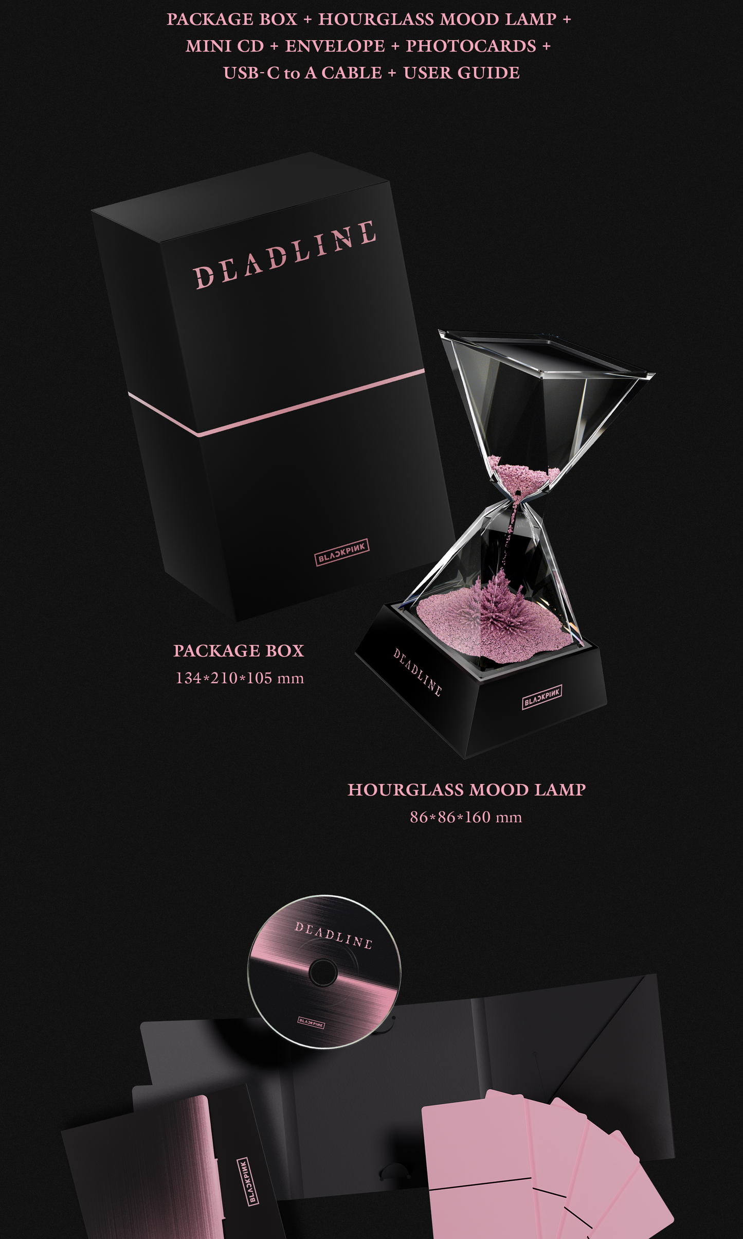 [PRE-ORDER] BLACKPINK 3rd MINI ALBUM [DEADLINE/MOOD LIGHT Ver.]