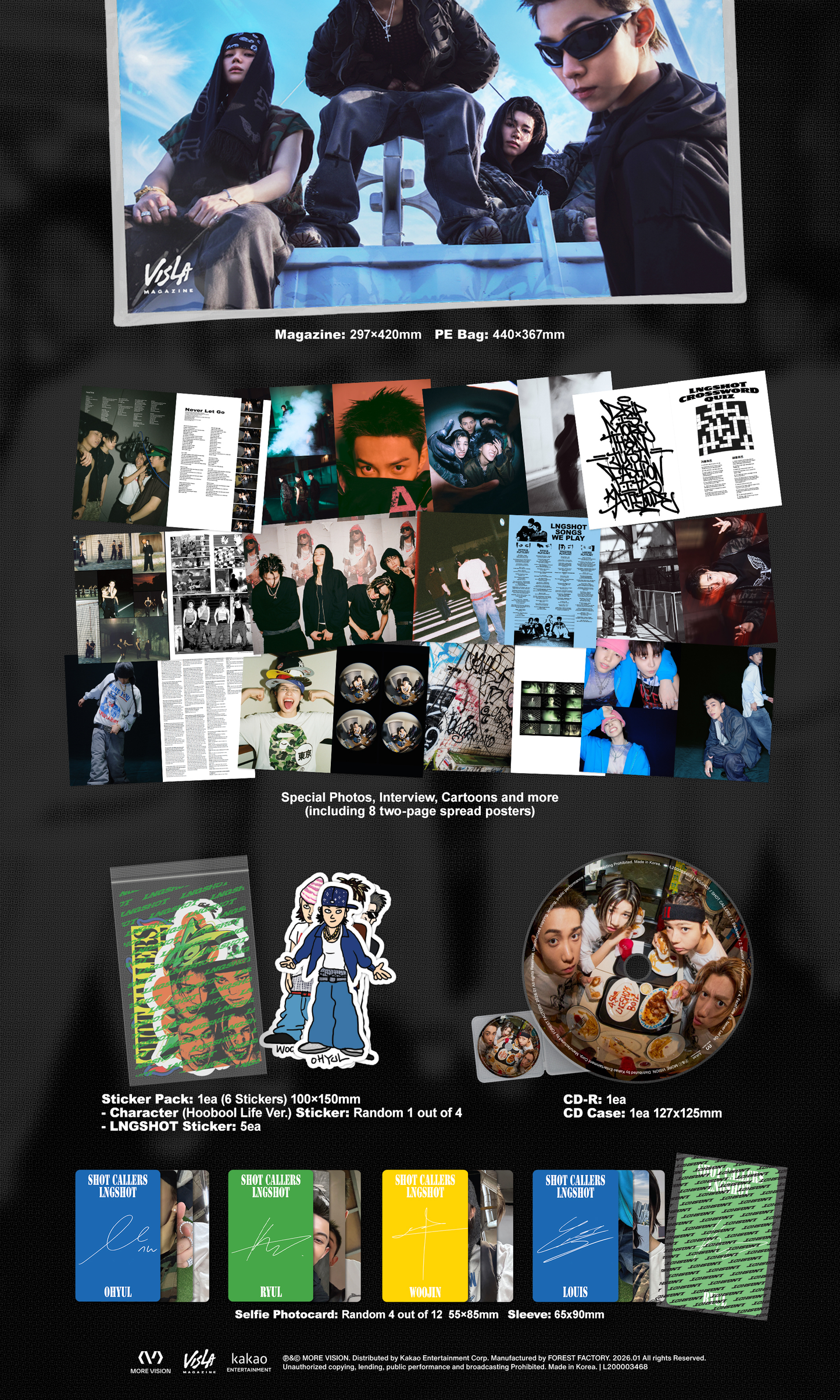 LNGSHOT EP [SHOT CALLERS/Magazine Ver.]