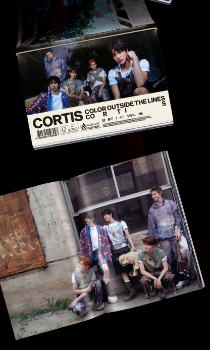 [MAKESTAR EXCLUSIVE] CORTIS THE 1ST EP ALBUM [COLOR OUTSIDE THE LINES/STANDARD VER.] product image