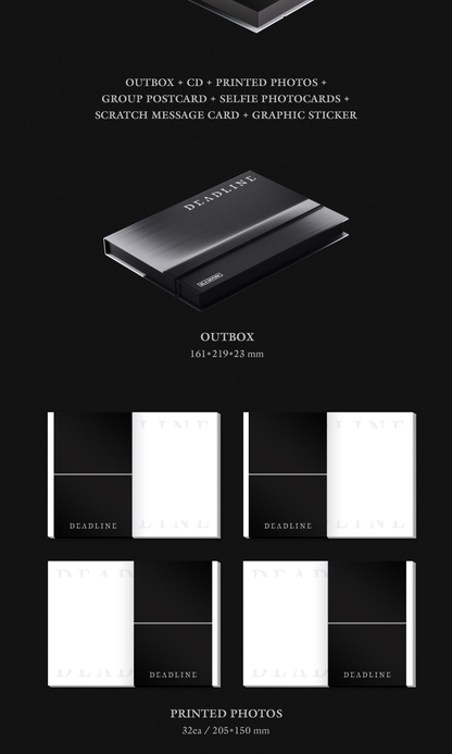 [PRE-ORDER] BLACKPINK 3rd MINI ALBUM [DEADLINE/GRAY Ver.]