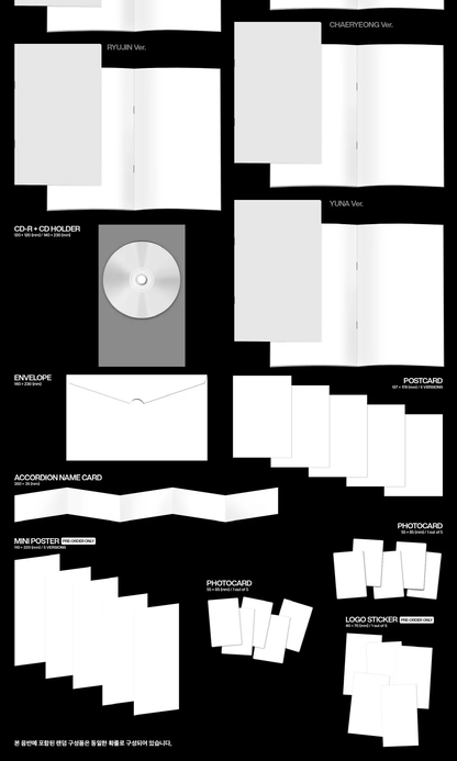 [PRE-ORDER] ITZY 11TH MINI ALBUM [TUNNEL VISION/MEMBER VER.]