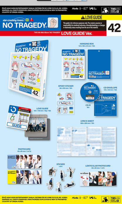 [PRE-ORDER] TWS 5th Mini Album [NO TRAGEDY/Standard Ver.]