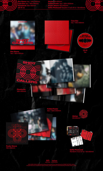 [PRE-ORDER] LNGSHOT EP [SHOT CALLERS/Standard Ver.]