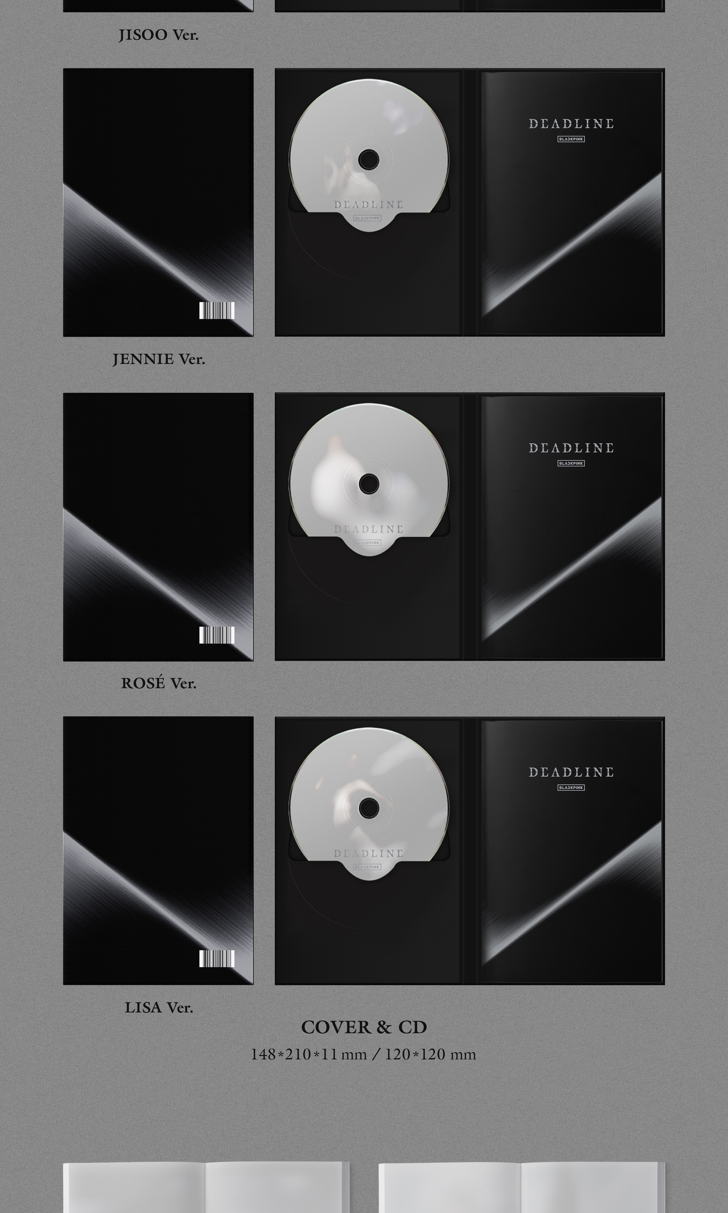 [PRE-ORDER] BLACKPINK 3rd MINI ALBUM [DEADLINE/SILVER Ver.]