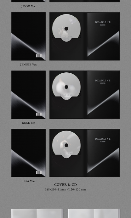 [PRE-ORDER] BLACKPINK 3rd MINI ALBUM [DEADLINE/SILVER Ver.]