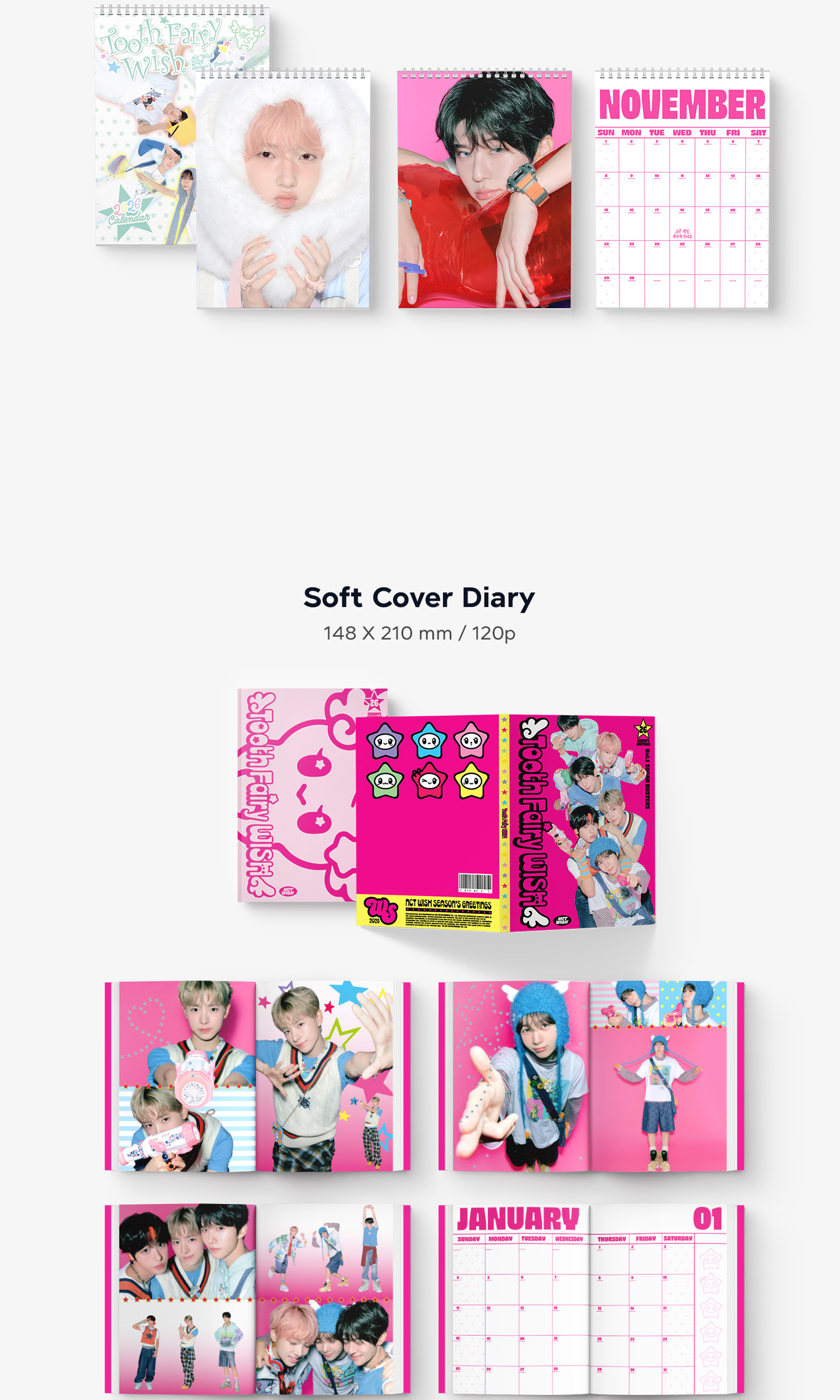 [PRE-ORDER] NCT WISH - 2026 SEASON'S GREETINGS