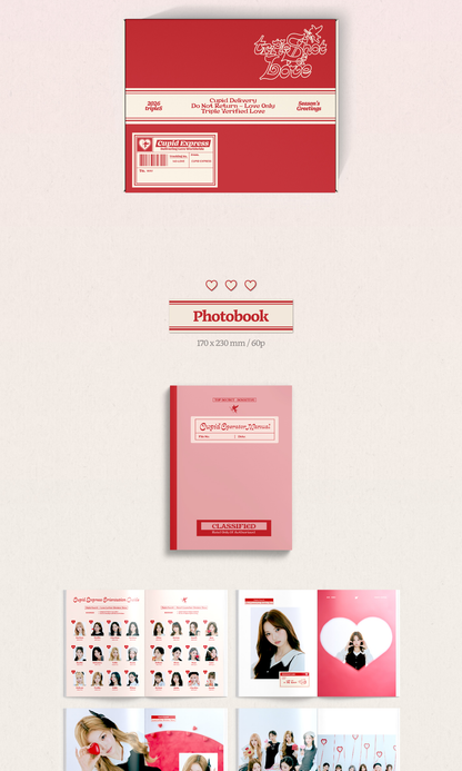 [PRE-ORDER] tripleS 2026 Season’s Greetings [tripleShot of Love]