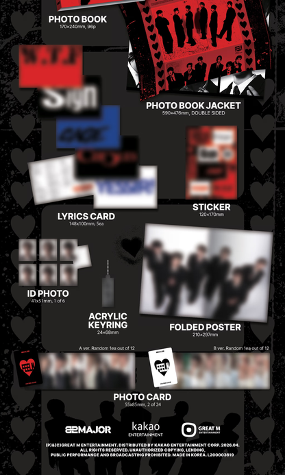 82MAJOR 5TH MINI ALBUM [FEELM/PHOTOBOOK ver.]