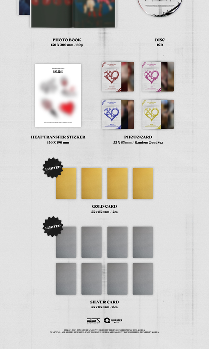 [PRE-ORDER] XLOV 1ST MINI ALBUM [UXLXVE]