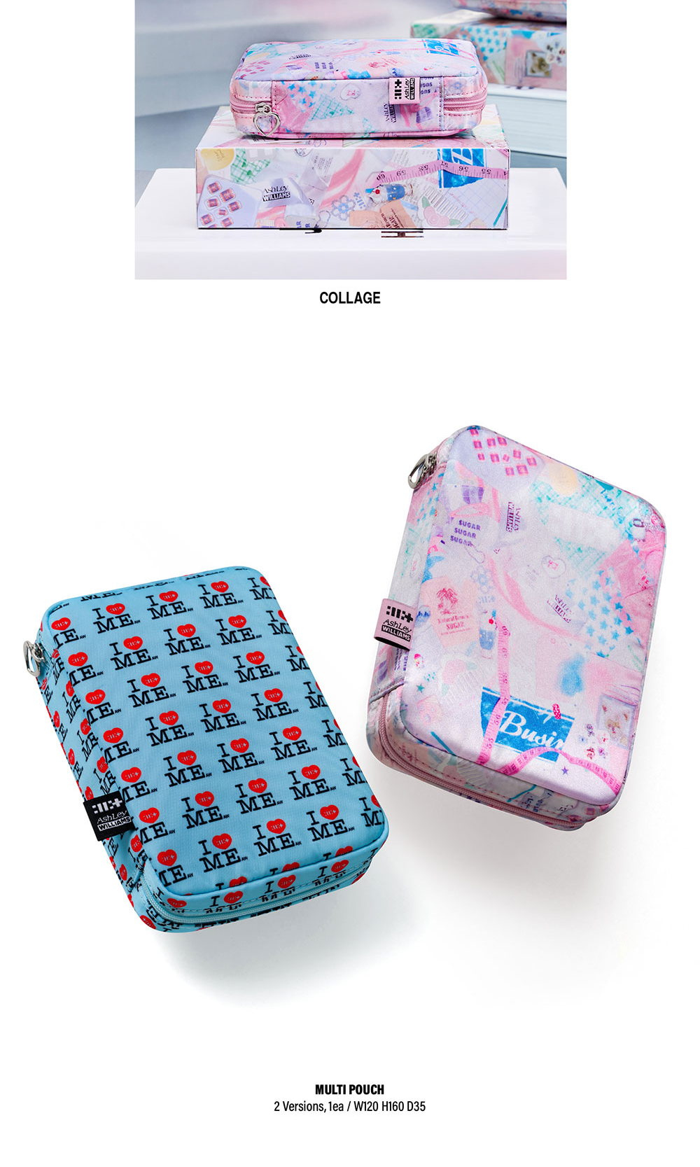 ILLIT 1st Single Album [NOT CUTE ANYMORE/ILLIT x Ashley Williams Pouch ver.]