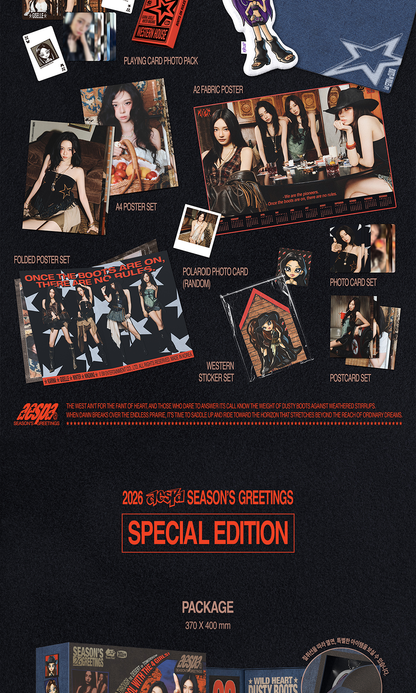 [PRE-ORDER] AESPA - 2026 SEASON'S GREETINGS (SPECIAL EDITION)